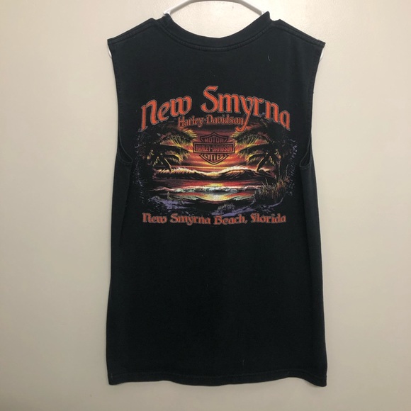 Harley-Davidson Other - Harley Davidson new Smyrna beach tank top Eagle